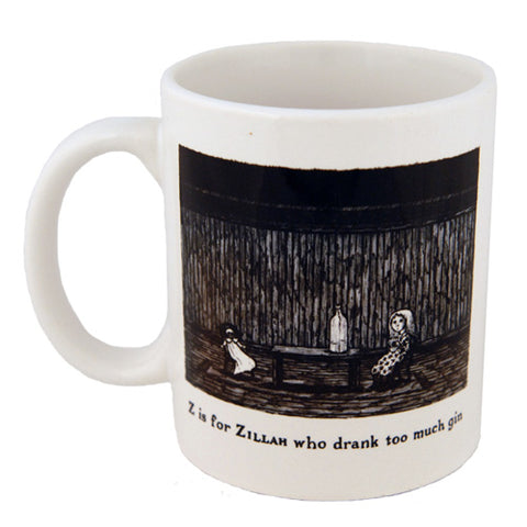 Z is for Zillah who drank too much gin Mug - GoreyStore