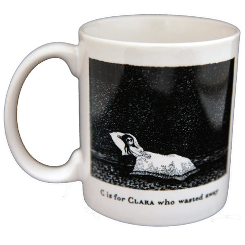 C is for Clara who wasted away Mug - GoreyStore