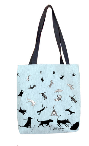 Raining Cats and Dogs Tote Bag - GoreyStore
