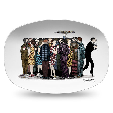 Sterling Sliver Mystery Resin Serving Dish - GoreyStore