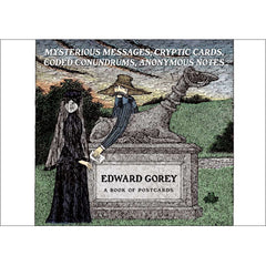 Edward Gorey Mysterious Messages... Postcard Book – GoreyStore