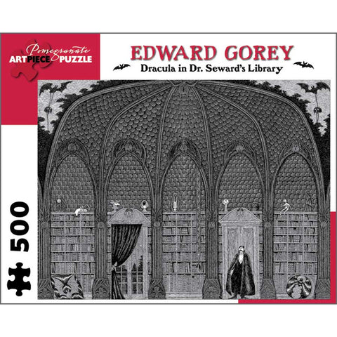Dracula in Dr. Seward's Library Puzzle - GoreyStore