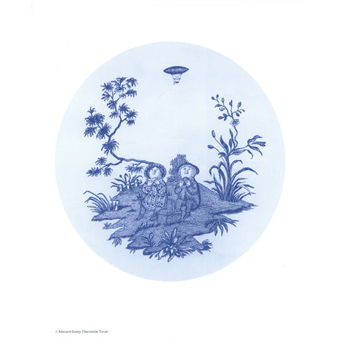 Blue Plate Special Print - GoreyStore