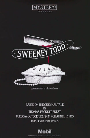 Sweeney Todd Poster - GoreyStore