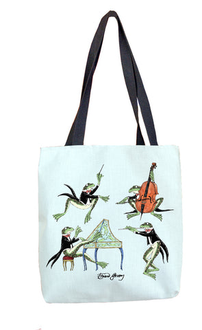 Symphony Frogs Tote Bag - GoreyStore