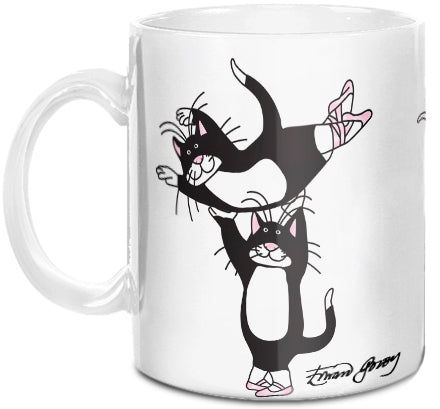 Ballet Cats Mug - GoreyStore
