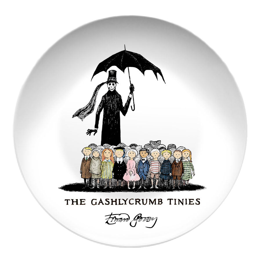 Gashlycrumb Tinies Resin Plate - GoreyStore