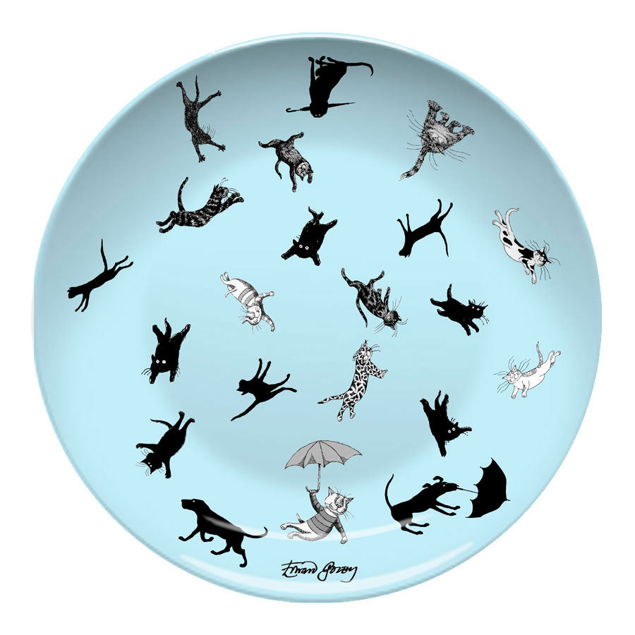 Raining Cats & Dogs Resin Plate - GoreyStore