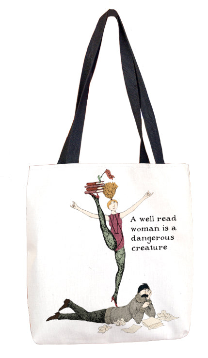 Writer's Block Tote Bag - GoreyStore