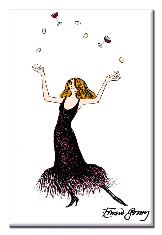 Juggling Hostess Magnet - GoreyStore