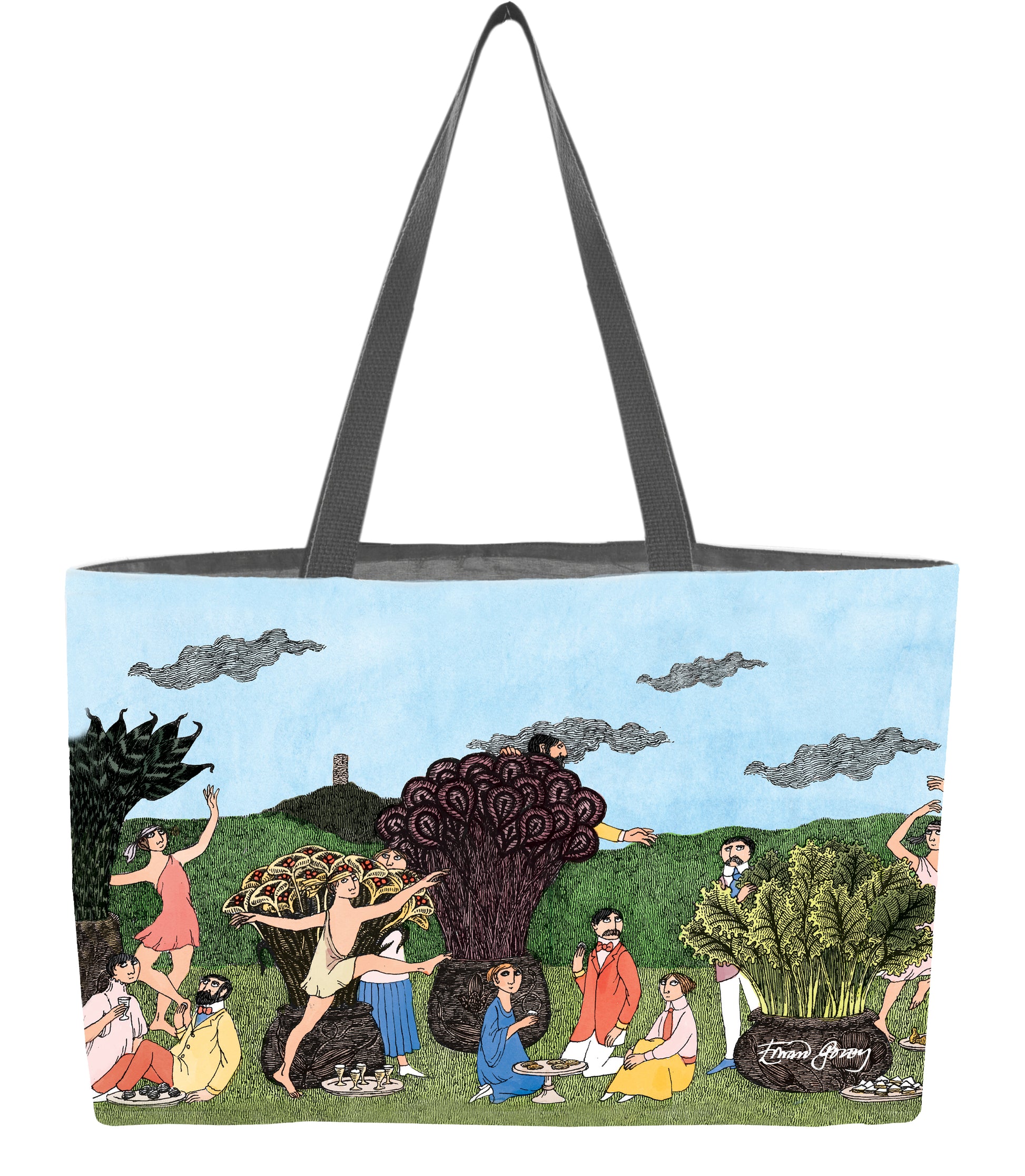 Summer Picnic Everything Tote - GoreyStore