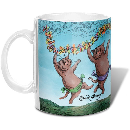 Dancing Cats Mug - GoreyStore