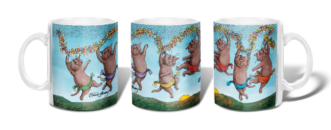 Dancing Cats Mug - GoreyStore