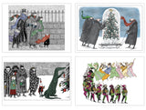 Gorey Greetings (Set of 20) Holiday Cards