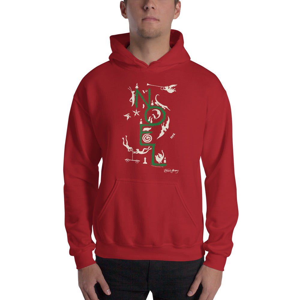 Noel (on Red) Hoodie - GoreyStore